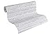 Price comparison product image Brick Wallpaper Elements A.S. Création Non-Woven Wallpaper 10.05 m x 0.53 m Grey Made in Germany 942832 94283-2
