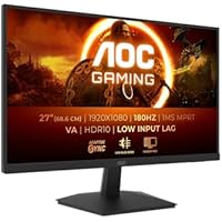 AOC Gaming 27G15N, Monitor Full HD de 27 Pulgadas, 180 Hz, Fast