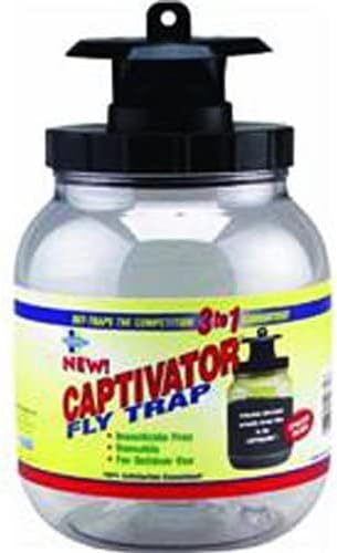 Miniatura 3 de Farnam Home and Garden 14680 Starbar Captivator Trampa para moscas Fly Trap, de 2 cuartos de galón.