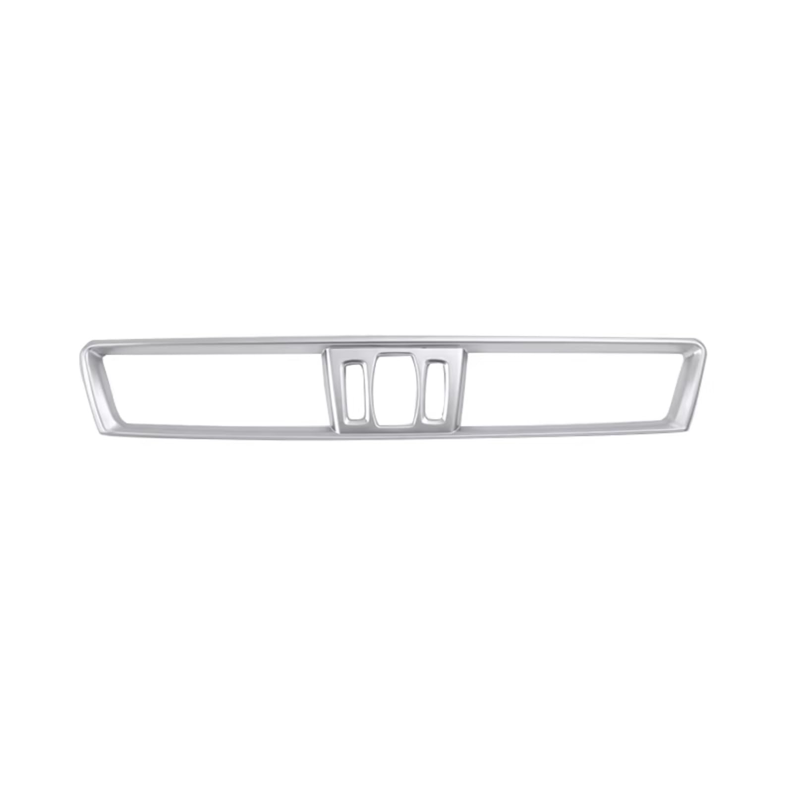 Car Trim Sticker for BMW X1 F48 X2 F47 2016-2021 Center Console Air Outlet Frame Trim Cover Car Interior Accessories(Silver)