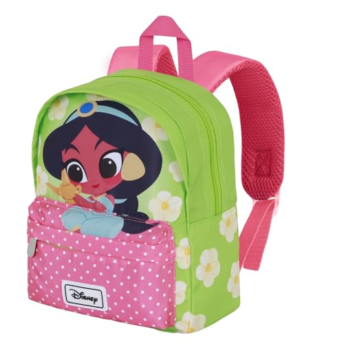 Disney Jasmín Lamp Mochila Preescolar Joy, Verde, 22 x 27 cm, Capacidad 5 L