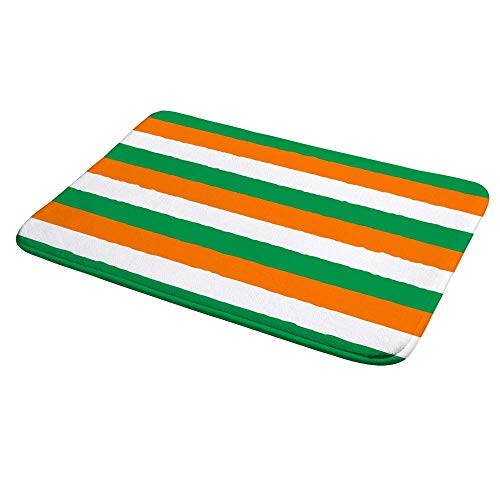 Tapis de bain lavable en machine pour sol de salle de bain sec