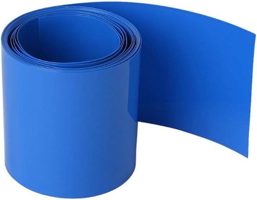 Lithium Battery Heat Shrink Tube Li-ion Wrap Skin 14500 18650 26650 PVC Shrinkable Tubing Film Tape Sleeves Electrical Insulatio(200mm-25mm)