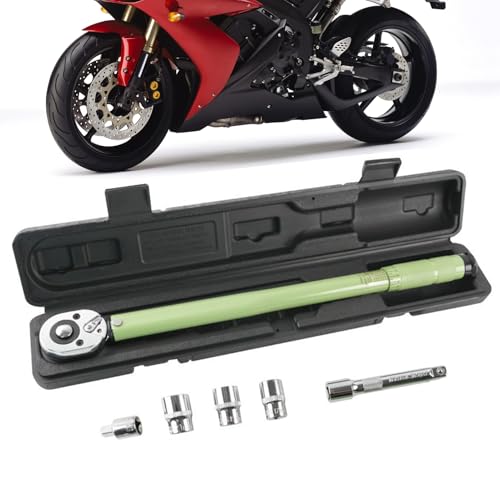 車用トルクレンチ - 大型車用 1/2 インチ ヘビー級トルクレンチ,高精度合金工具 機械整備用品 オイル交換 自転車 ガレージ用 バイク カー