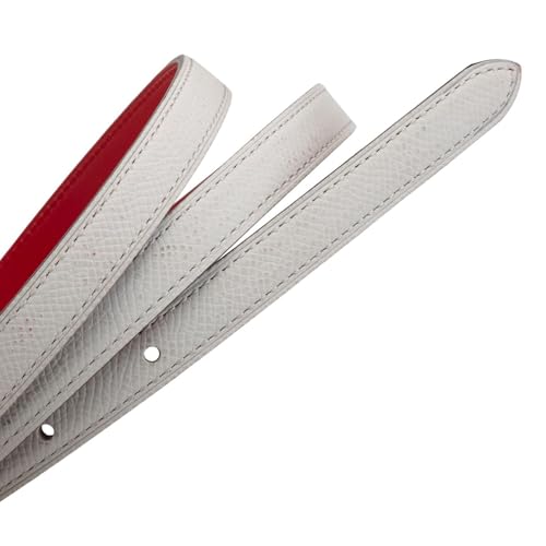 Vatee's Women's Reversible Real Leather Replacement Dress Belt Strap without Buckle 0.51"/13mm Wide3