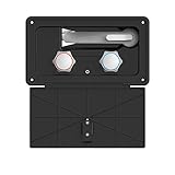 Manufacturers' Select ITC Fontana RV Exterior Shower Kit (Black w/Latching Door)