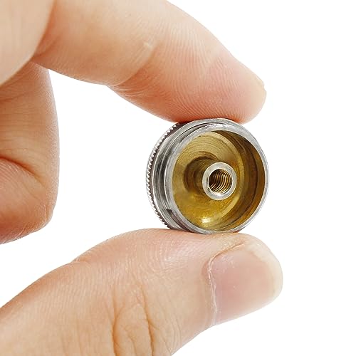 image for Bonsicoky Silver Flute Head Crown End Cap, Headjoint Screw Cap for Ins