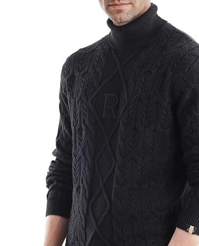 Image of Rare Rabbit Regular fit Textured Sweater