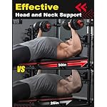 LINODI Weight Bench, Adjustable Strength Training Benches for Home Gym Full Body Fitness, Multi-Purpose Foldable Incline Decline Workout Bench - Image 5