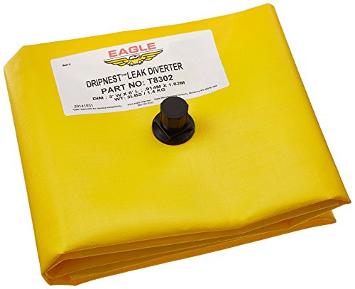 Image of Eagle T8302 DripNest Leak Diverter, 3' x 6' (0.9 m x 1.8 m), Yellow