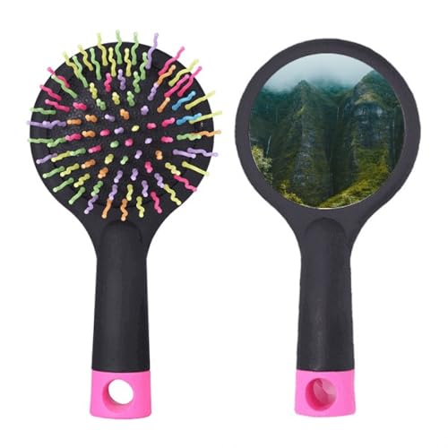 Brosse à cheveux démêlante Jungle Valley Cliff Fog, un brossage haute qualité pour cheveux délicats