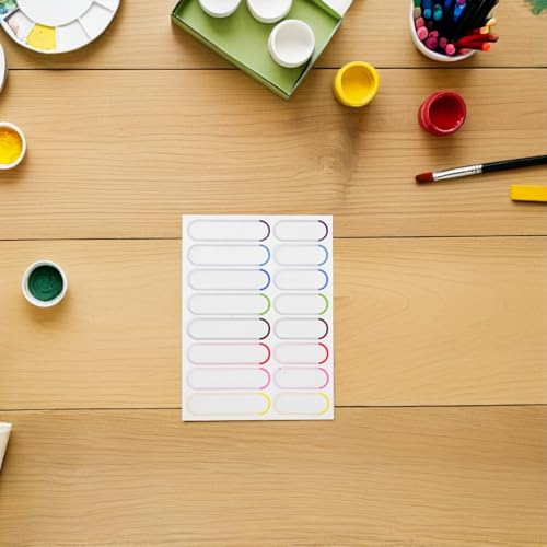 COHEALI 20 Sheets Waterproof Name Labels for School and Daycare, Self-Adhesive PVC Stickers with Writable Surface, Sturdy and Versatile for Stationery and Daycare Bottles Organization - Image 8