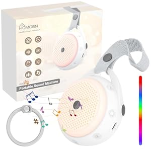 HOMGEN White Noise Machine Einschlafhilfe Baby