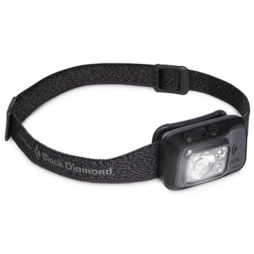 Black Diamond SPOT 400-R Stirnlampe – USB Wiederaufladbare Stirnlampe mit Hoher Leuchtkraft für Sport & Outdoor