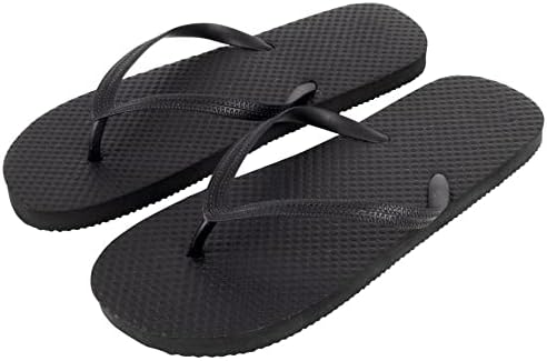 Miniatura 2 de Trail maker 50 Pairs Bulk Wedding Flip Flops for Men Waterproof Wholesale Flip Flops for Men in Bulk for Wedding Guests, Bnb Guests, Hotels, and