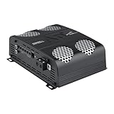 Audiopipe 1500 Watts Full Range Class D Mosfet Amplifier (APHF-1500D-H1), 4-Point Protection System, 1 Ohm, BTL Mode, Remote Bass Control Knob