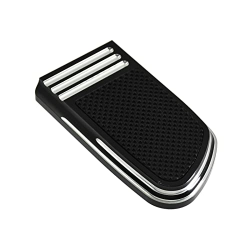 HDBUBALUS Rear Brake Pedal Large Pad Cover for Harley Dyna