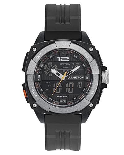 Armitron Sport Men's Analog-Digital Chronograph Resin Strap Watch, 20/5372