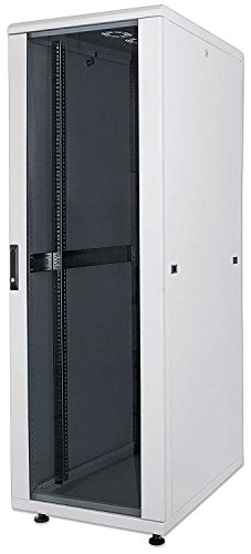 Preisvergleich Produktbild kab24® Netzwerkschrank Serverschrank Wandhehäuse Netzwerk Wandschrank Wandverteiler SOHO Schrank grau 19 Zoll 36 HE H:172,8 x B:60 x T:60cm