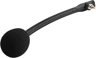 Replacement Game Mic for Astro A40, Detachable Microphone Boom, Computer PC Gaming Headsets Noise Cancelling, Game Sound Microphone