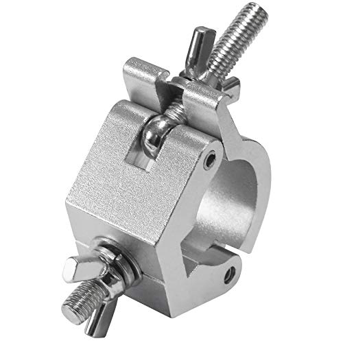 Éclairage de scène Pinces Truss Clamp Crochet de Fixation en Aluminium de Suspension, Colliers de Serrage pour fixation jeux de lumières, pour Par Spotlights Moving Head Lighting (29-35mm 50kg) Cover