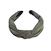 Produktbild Neue Stirnband Damen Behoben HaarbandMode Bogen Knoten Haarband Frauen Haar Kopf Hoop Einfache süße Mädchen Haar Stirnband (Armee-Grün, 1PC)