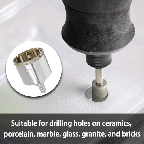 Image of 2 Inch Diamond Hole Saw with Pilot Drill Bit