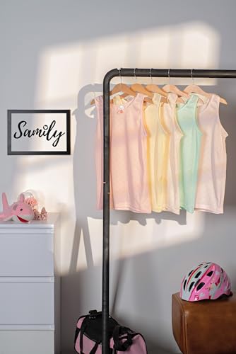 SAMILY Mädchen Unterwäsche Set 10er Pack | 5 Unterhemden + 5 Boxershorts – 100% Baumwolle, bequem & atmungsaktiv – Größe 122/128 (7–8 Jahre)