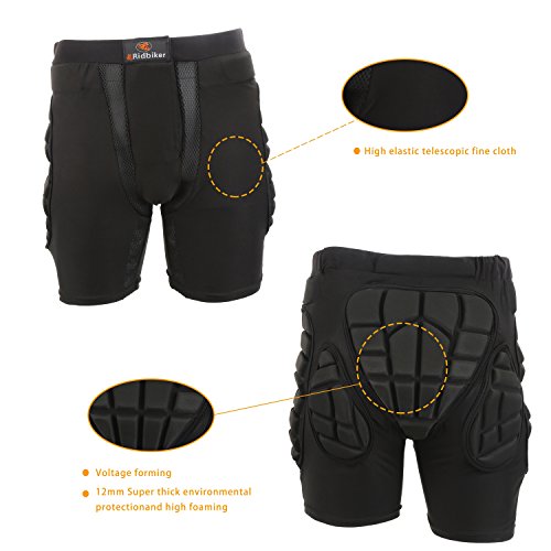 image for RIDBIKER Ridibiker Bicycle Motorcycle Skiing Armor Pads Hips Legs Prot