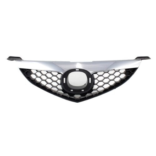 CarPartsDepot, Matte Black Plastic Honeycomb Frame Grille Grill Chrome Trim Molding, 400-311370 MA1200179 BAK35071008