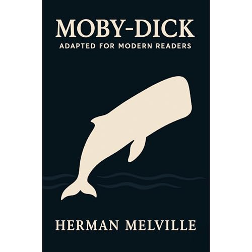 Moby Dick Audiolibro Por Herman Melville, Jeremy Dinghinton arte de portada