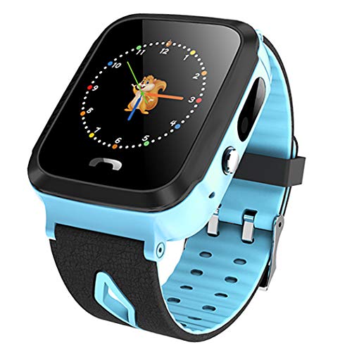 outgeek Phone Watch, Multifunktionale Wasserdichte Armbanduhr Telefon Uhr für Jungen Mädchen Geburtstag (Blau)