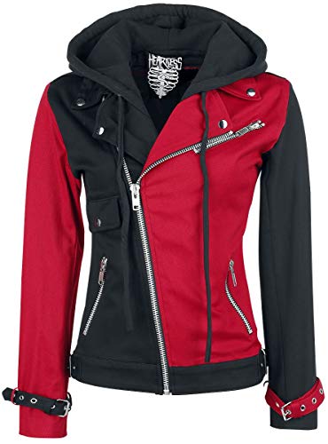 Heartless Jester Jacket Giacca donna nero/rosso