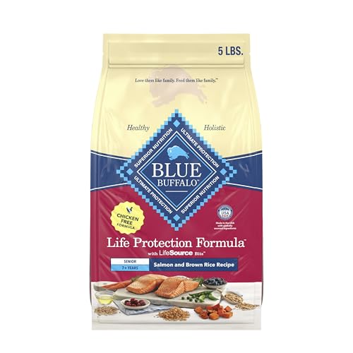 Blue Buffalo Senior 7+ Salmon & Brown Rice