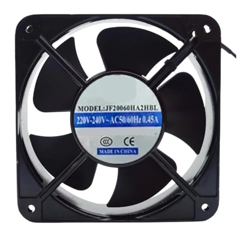 Ventilateur de refroidissement JF20060HA2HBL 200x200x60mm pour boîtier