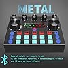 Microfono Mixer Audio Set per DJ Microfono Gaming Pacchetto Attrezzatura Podcast,focombance Condensatore Microfono Pc Bluetooth Pacchetto Attrezzatura Interfaccia Audio Mixer Live Karaoke Stream