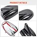 Car Roof Shark Fin Antenna Cover Cap Trim Fit for Maserati Ghibli Quattroporte 2017-2024, Car Exterior Decoration Accessories (Carbon Fiber Pattern)