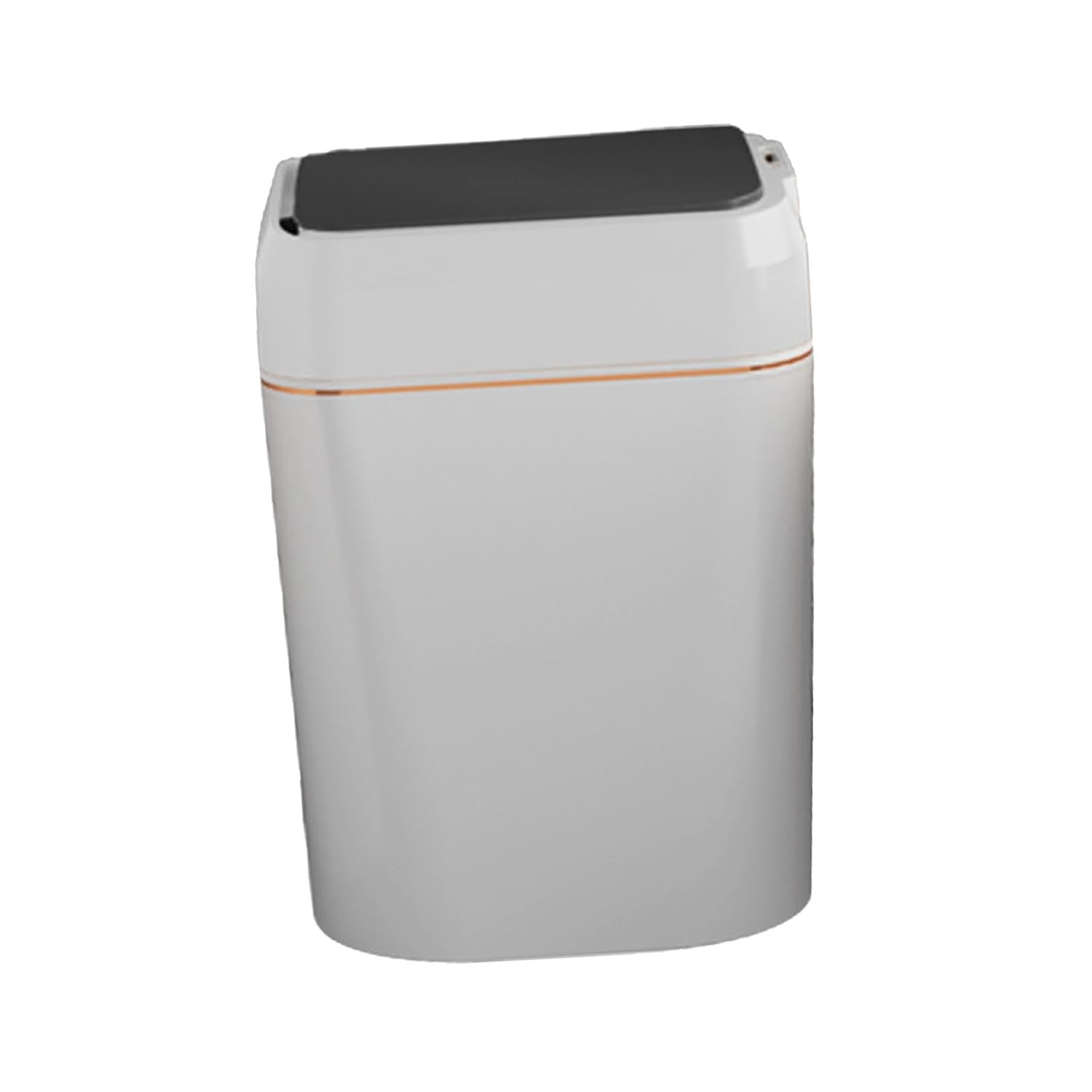 Bathroom Trash Can, Electric Garbage Bin Bathroom Trash Cans with Lids 12L Rechargeable Rubbish Bin Portable Waterproof Touchless Trash Can for Bedroom Office(Argent)