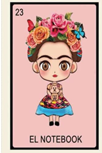 Frida Kahlo Notebook: La Loteria Inspired Frida Kahlo Journal (6" x 9" Notebook) Makes The Perfect Frida Kahlo Gift For Women