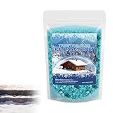 2026 Blue Ice & Snow Melt - Fast Acting Granular Rock Salt for Driveways & Sidewalks, Melts Ice Down to -16°c (3°f), Low Corrosion, Resealable 100g Bag (1Pack)