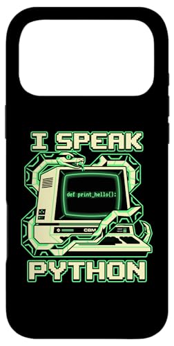I Speak Python�\�t�g�E�F�A�J���� �X�}�z�P�[�X iPhone 17 Pro Max �p