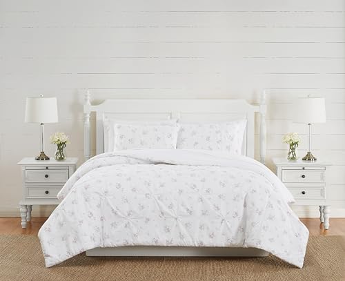 The Farmhouse by Rachel Ashwell Rosebury White and Pink...