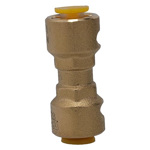 Image of Supplying Demand SB1 1 /4 Inch Quick Connect HVAC Brass Coupler Fitting