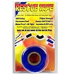 Rescue Tape Self-Fusing 700psi Strength Multi-Purpose Repair, Scuba Tape, Boat Tape, Pipe Tape, Plumbers Tape, Electric Tape, Duck Tape, Waterproof Tape, Pipe Repair, CLEAR