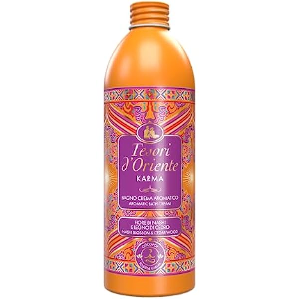 Tesori D'Oriente Karma Płyn do Kąpieli, 500 ml