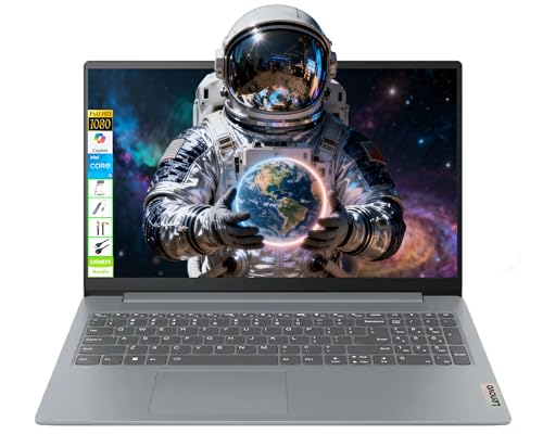 Lenovo IdeaPad Slim 3i   Laptop FHD de 15.6 pulgadas, Intel Core i3 N305, 8 GB LPDDR5 RAM, 128 GB de almacenamiento UFS, Wi Fi 6, batería de 8 horas, carga rápida, cámara web de privacidad, audio