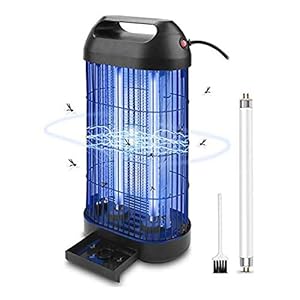 ROVLAK Elektrische Insectenval Muggenlamp met 18 Watt UV Licht Insectenval Muggenval voor Binnen Bescherming Tegen…