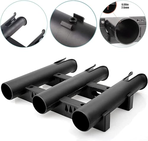 Bigtron 5333653693 Fishing Rod Holder Bracket, Tube 3 Rod Rack, Fishing Rod For Boat Kayak Garage Storage Or Truck thumb #3
