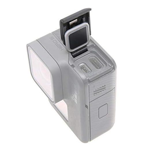 Linghuang Reservdel sidodörr USB-skyddsfodral reparationsdel kompatibel med Gopro Hero 7 (2018) HERO5 HERO6 för GoPro-tillbehör