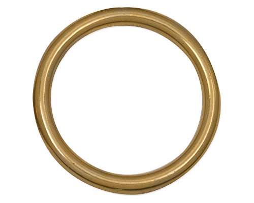 Tandy Leather Cast Ring 2" (51 mm) Solid Brass 1179-06